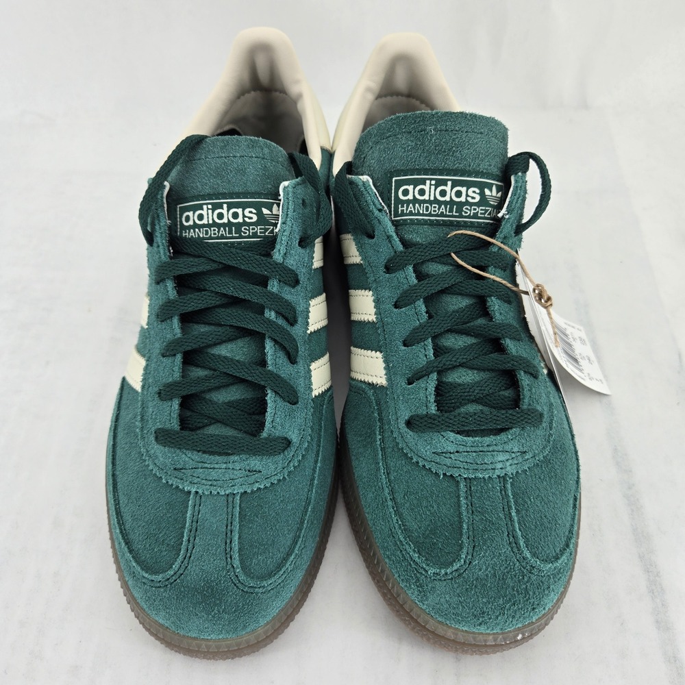 Adidas Handball Spezial W Collegiate Green Cream White Suede IH1509 Womens 7 - Picture 14 of 14